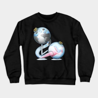 Demiboy And Transgender Pride Potion Crewneck Sweatshirt